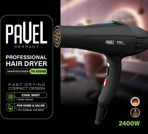 تصویر سشوار پاول مدل PG-0301HD 2400 وات