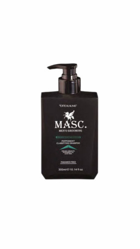 شامپو تميز كننده و ضد شوره نعنا فلفلى ارگانیک ماسک(masc)